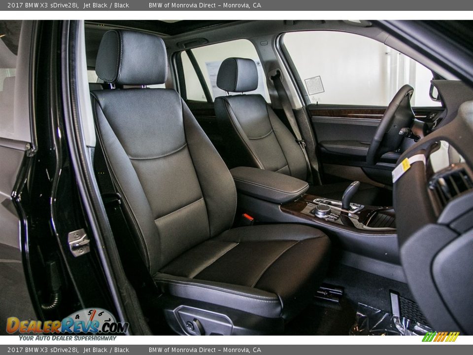 2017 BMW X3 sDrive28i Jet Black / Black Photo #2