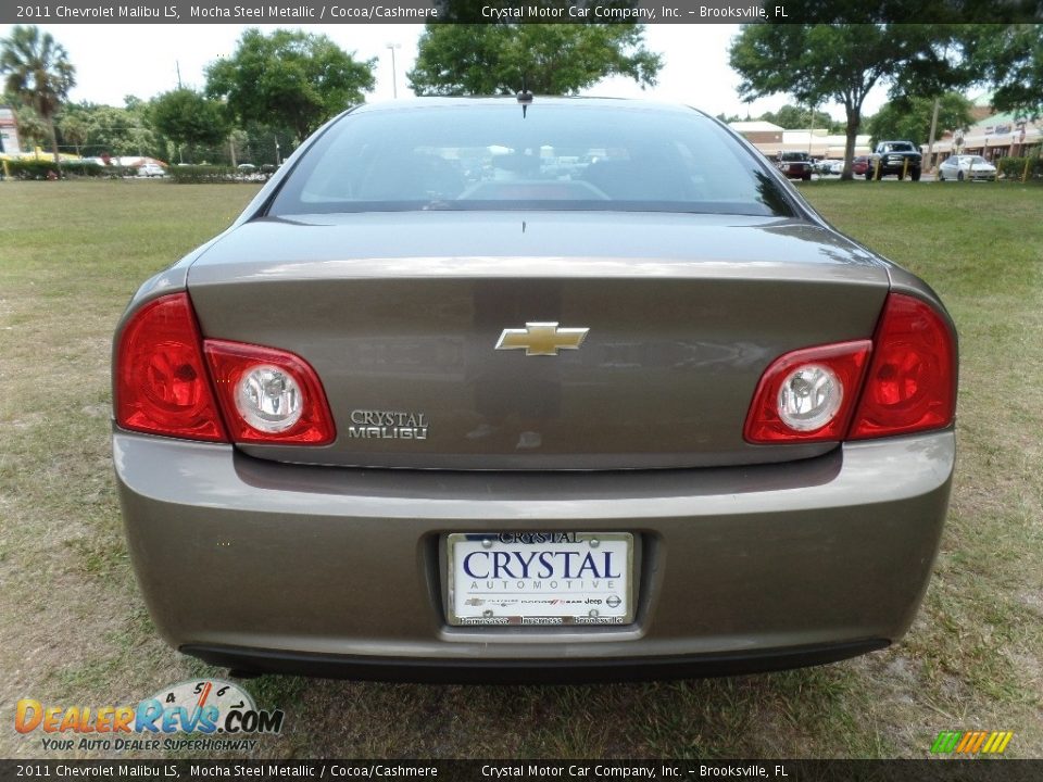 2011 Chevrolet Malibu LS Mocha Steel Metallic / Cocoa/Cashmere Photo #7