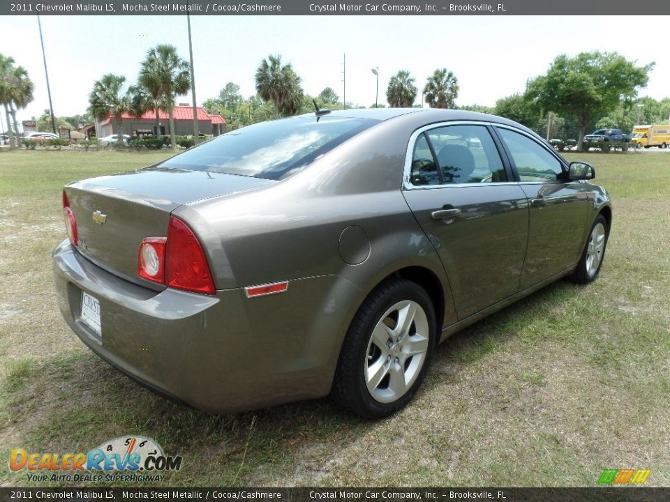 2011 Chevrolet Malibu LS Mocha Steel Metallic / Cocoa/Cashmere Photo #8