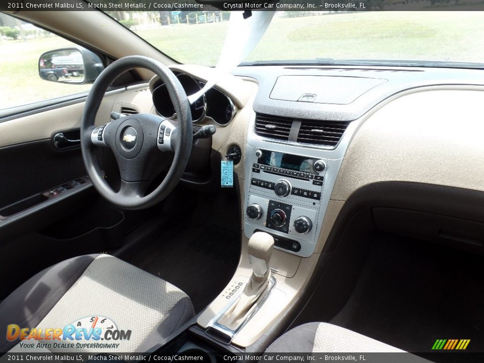 2011 Chevrolet Malibu LS Mocha Steel Metallic / Cocoa/Cashmere Photo #11