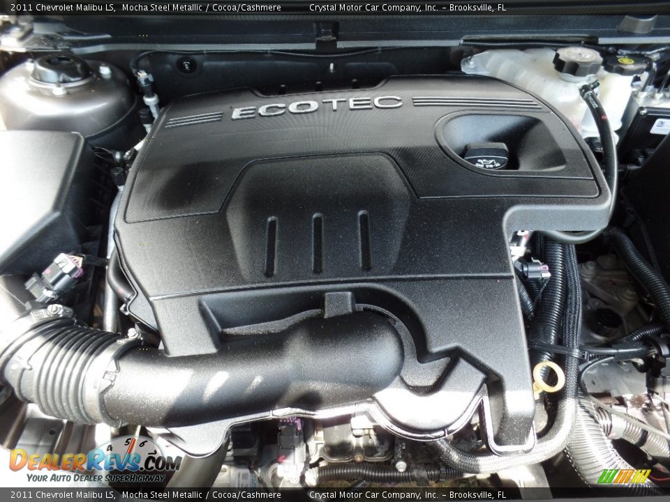 2011 Chevrolet Malibu LS Mocha Steel Metallic / Cocoa/Cashmere Photo #16