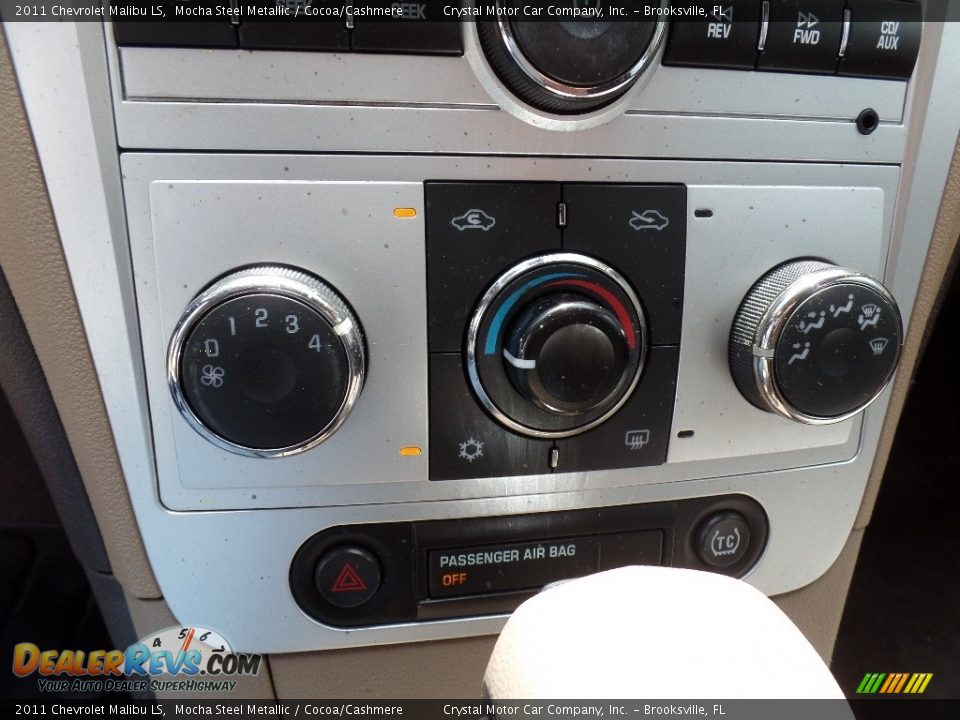 2011 Chevrolet Malibu LS Mocha Steel Metallic / Cocoa/Cashmere Photo #20