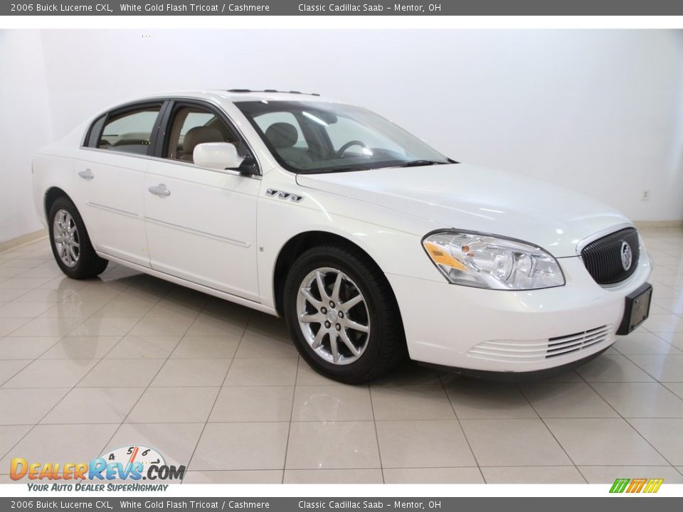 2006 Buick Lucerne CXL White Gold Flash Tricoat / Cashmere Photo #1