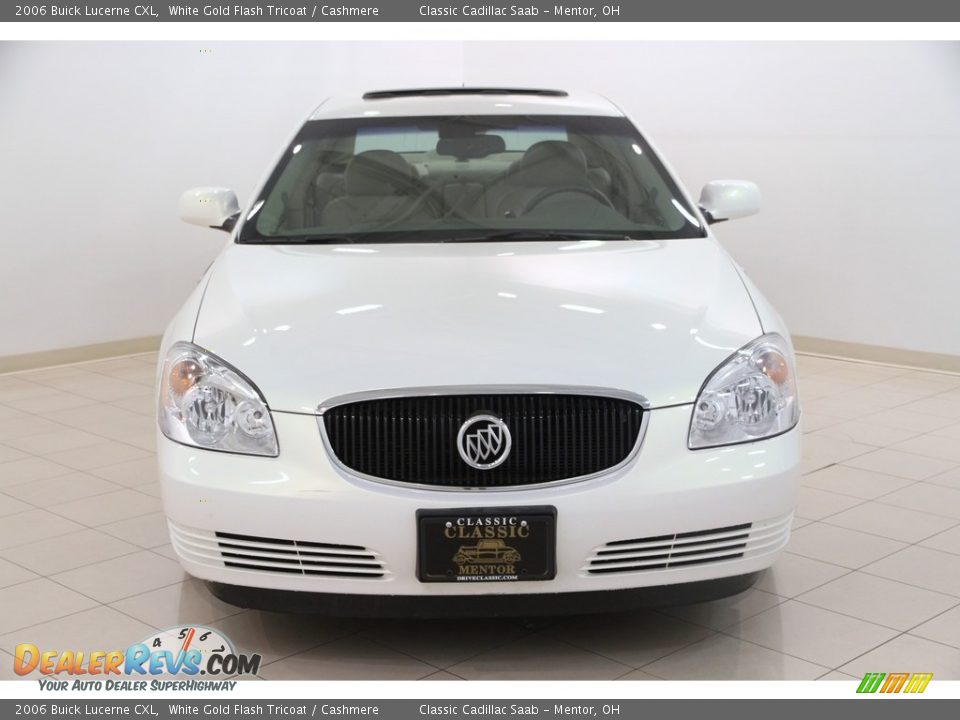 2006 Buick Lucerne CXL White Gold Flash Tricoat / Cashmere Photo #2