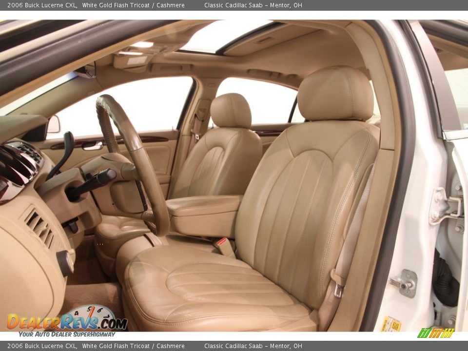 2006 Buick Lucerne CXL White Gold Flash Tricoat / Cashmere Photo #5