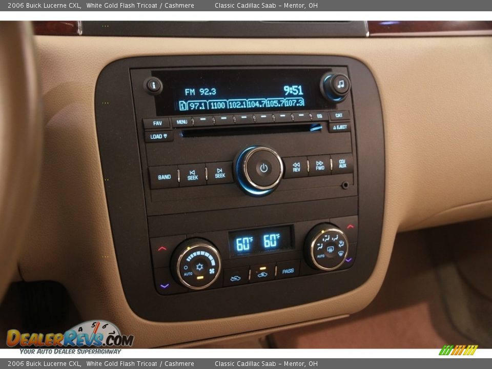 2006 Buick Lucerne CXL White Gold Flash Tricoat / Cashmere Photo #8