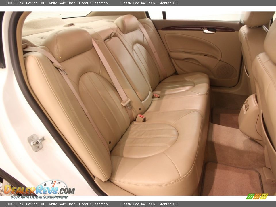2006 Buick Lucerne CXL White Gold Flash Tricoat / Cashmere Photo #11