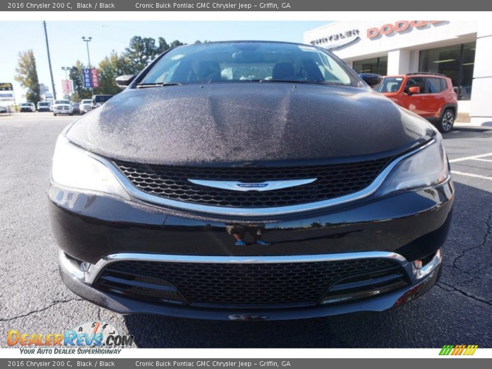 2016 Chrysler 200 C Black / Black Photo #2