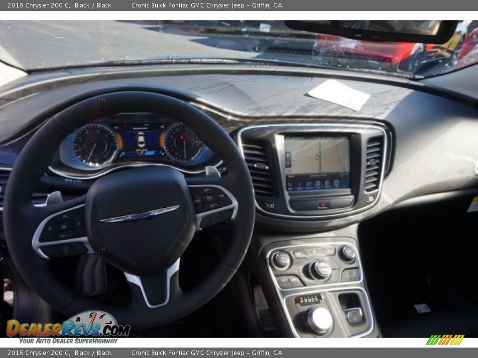 2016 Chrysler 200 C Black / Black Photo #10