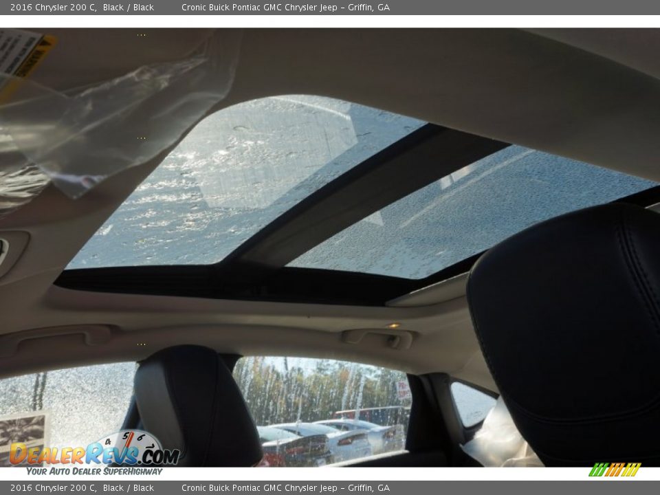 2016 Chrysler 200 C Black / Black Photo #11