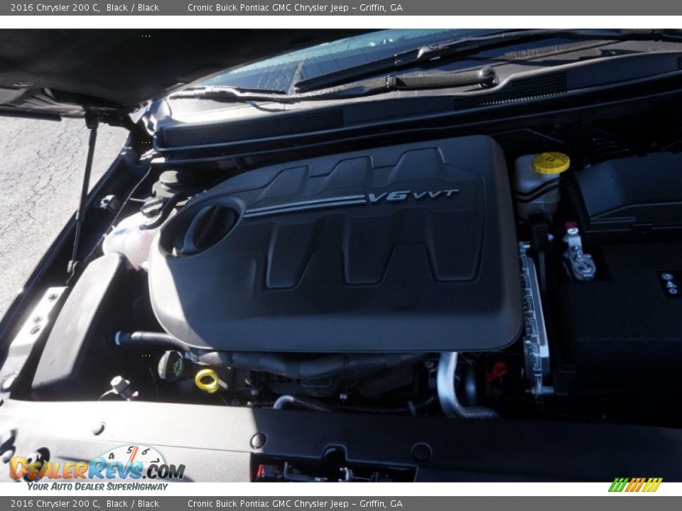 2016 Chrysler 200 C Black / Black Photo #13