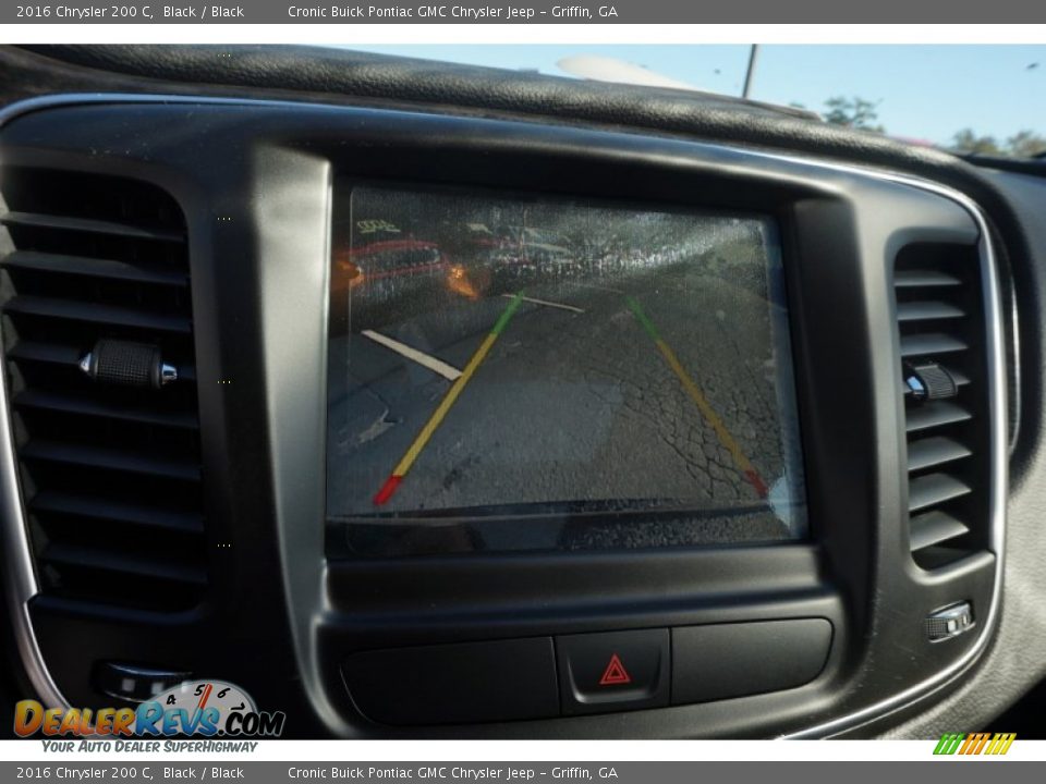 2016 Chrysler 200 C Black / Black Photo #16