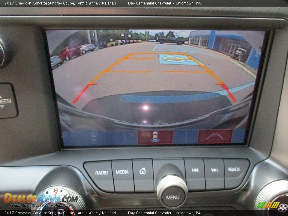 2017 Chevrolet Corvette Stingray Coupe Arctic White / Kalahari Photo #17