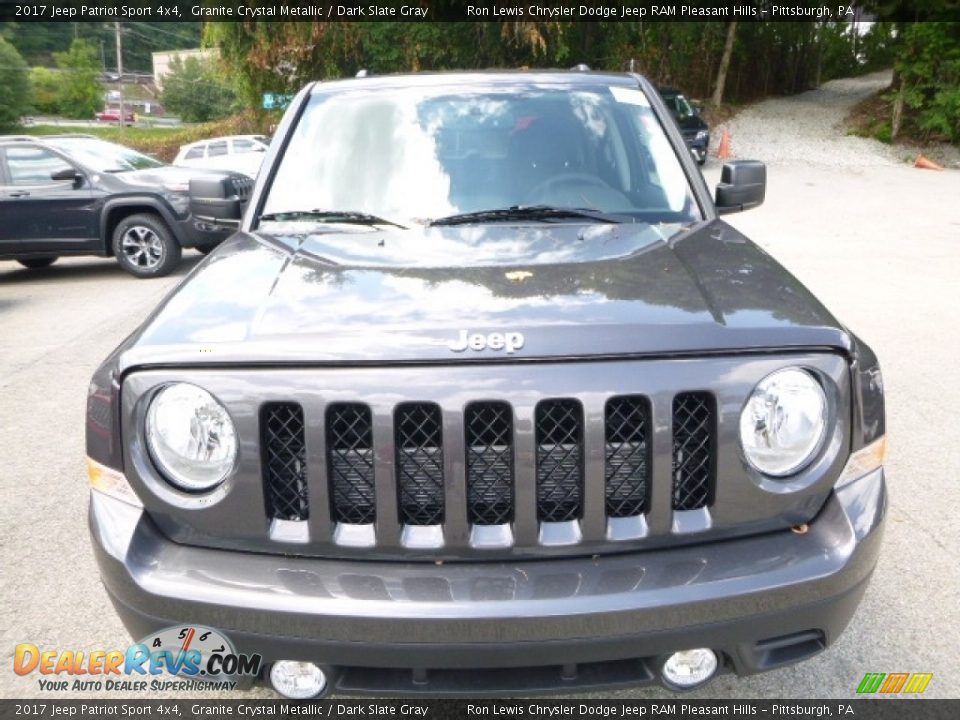 2017 Jeep Patriot Sport 4x4 Granite Crystal Metallic / Dark Slate Gray Photo #12