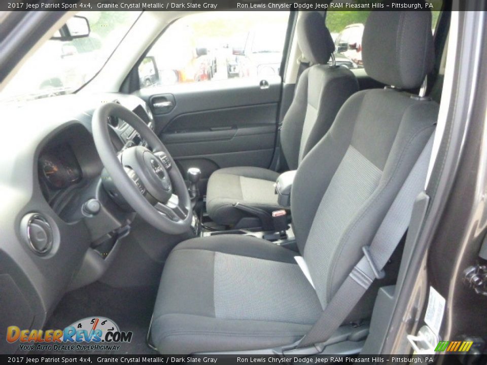 2017 Jeep Patriot Sport 4x4 Granite Crystal Metallic / Dark Slate Gray Photo #13