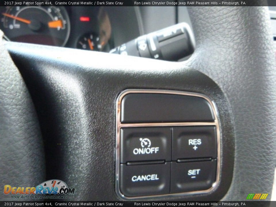 2017 Jeep Patriot Sport 4x4 Granite Crystal Metallic / Dark Slate Gray Photo #18