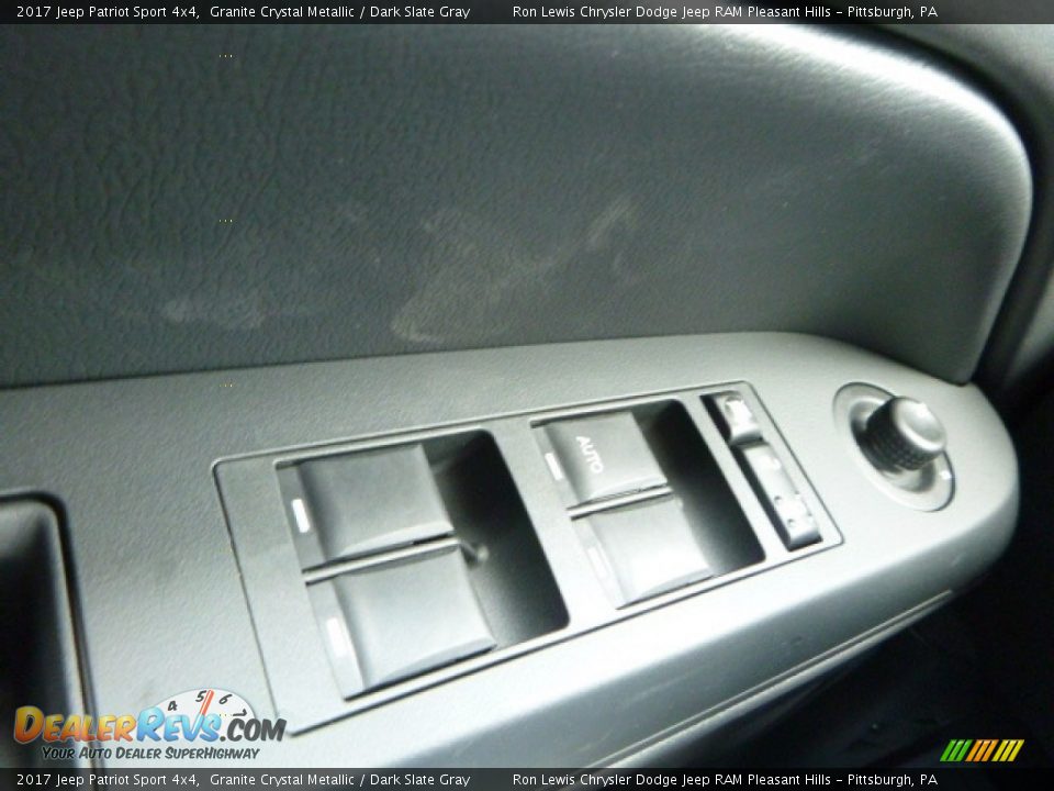 2017 Jeep Patriot Sport 4x4 Granite Crystal Metallic / Dark Slate Gray Photo #20