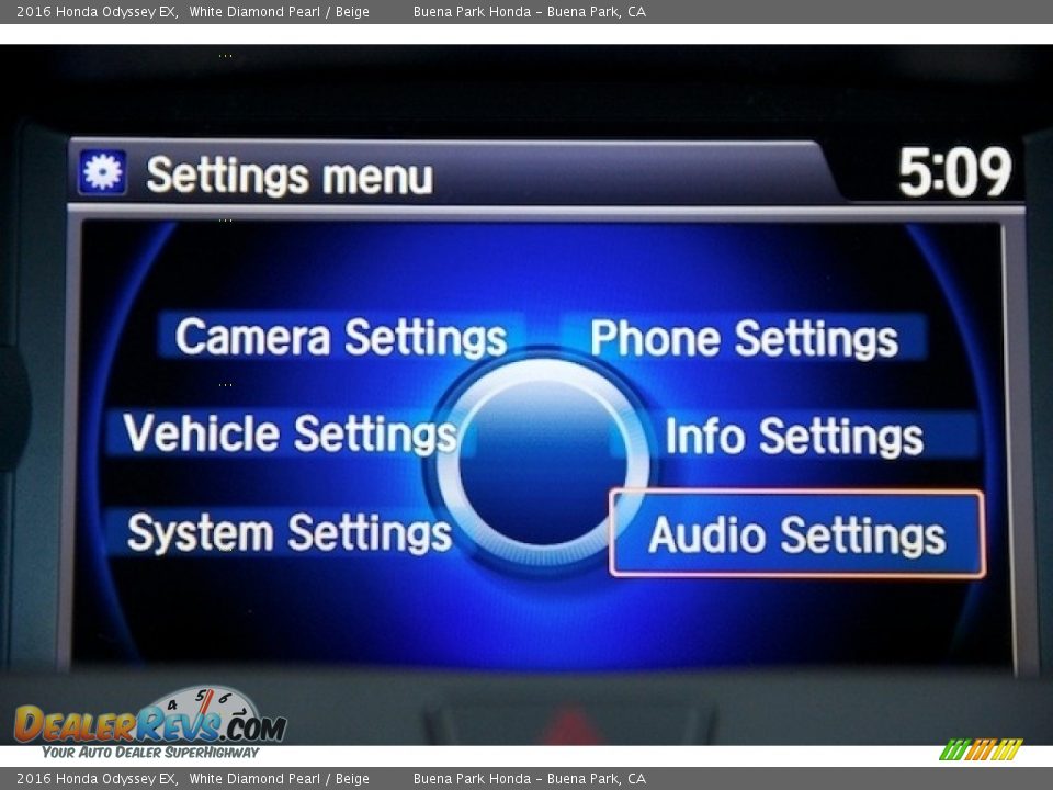 2016 Honda Odyssey EX White Diamond Pearl / Beige Photo #18