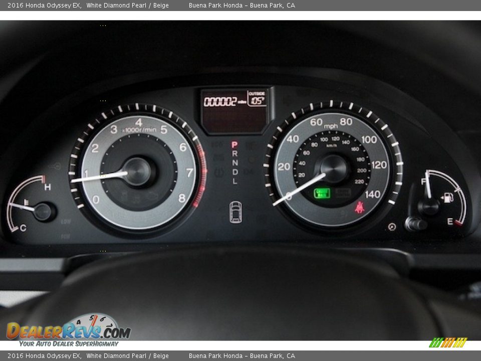 2016 Honda Odyssey EX White Diamond Pearl / Beige Photo #22