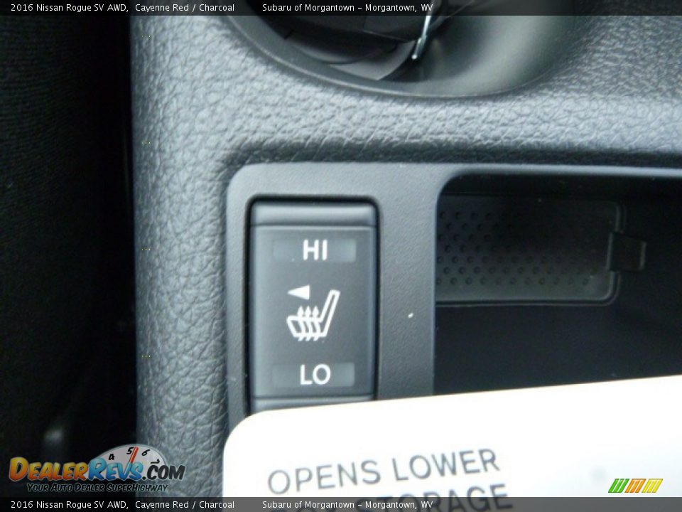 2016 Nissan Rogue SV AWD Cayenne Red / Charcoal Photo #18