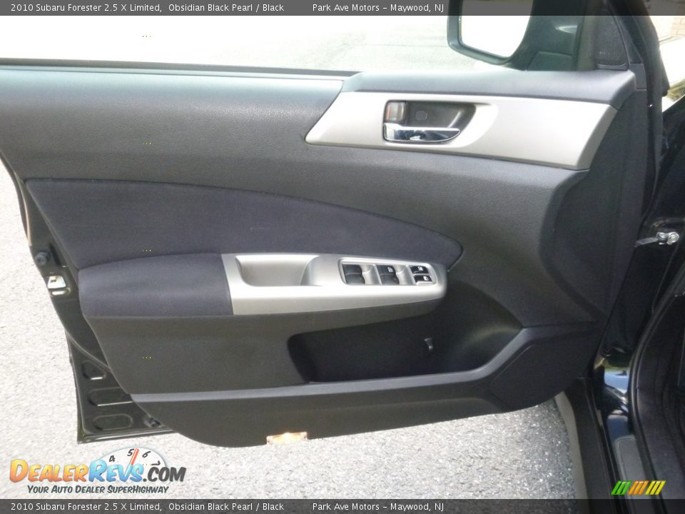 2010 Subaru Forester 2.5 X Limited Obsidian Black Pearl / Black Photo #10