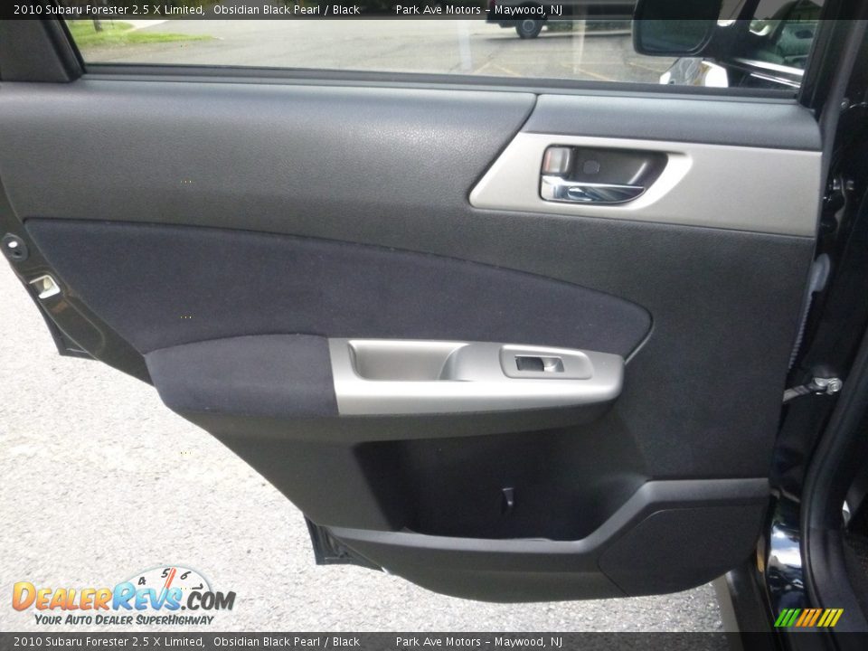 2010 Subaru Forester 2.5 X Limited Obsidian Black Pearl / Black Photo #13