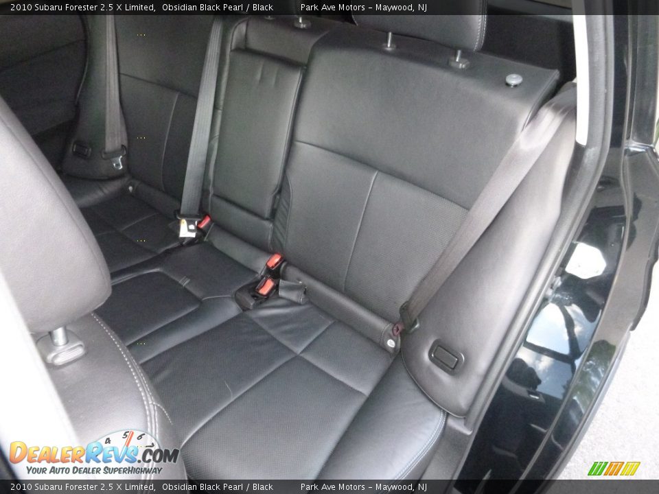 2010 Subaru Forester 2.5 X Limited Obsidian Black Pearl / Black Photo #14
