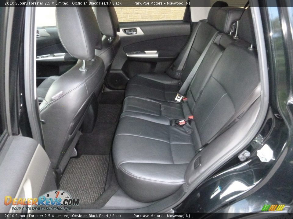 2010 Subaru Forester 2.5 X Limited Obsidian Black Pearl / Black Photo #15
