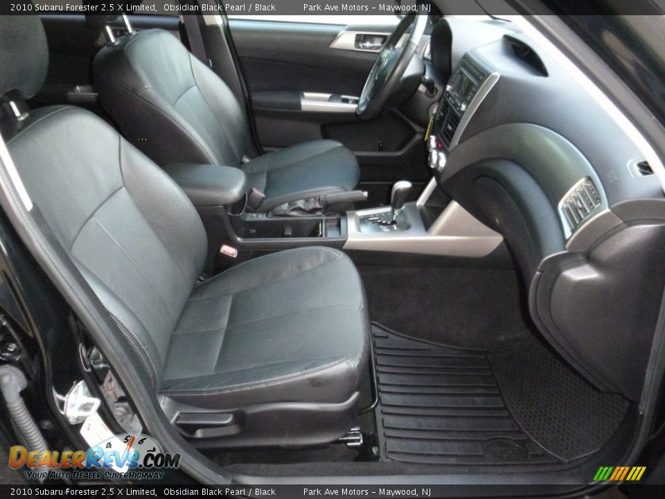 2010 Subaru Forester 2.5 X Limited Obsidian Black Pearl / Black Photo #18