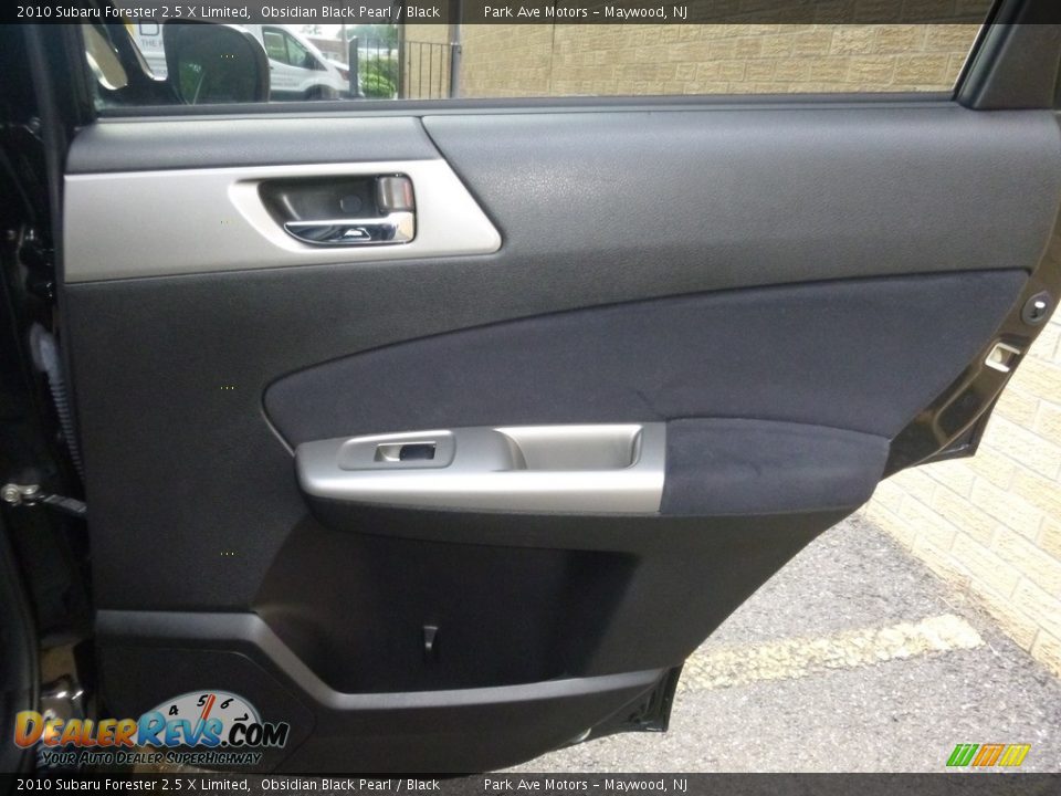 2010 Subaru Forester 2.5 X Limited Obsidian Black Pearl / Black Photo #19