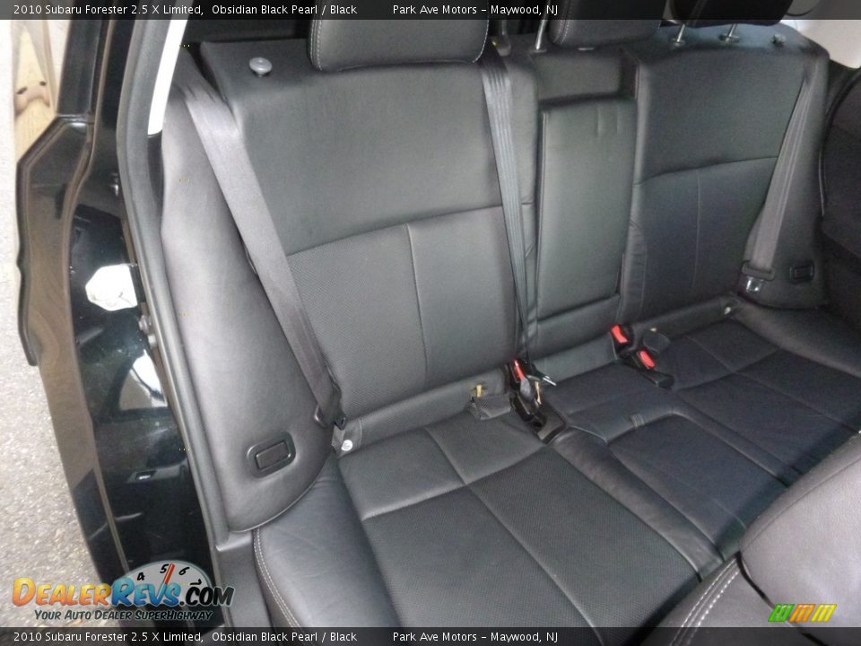 2010 Subaru Forester 2.5 X Limited Obsidian Black Pearl / Black Photo #20