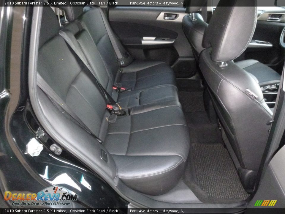 2010 Subaru Forester 2.5 X Limited Obsidian Black Pearl / Black Photo #21