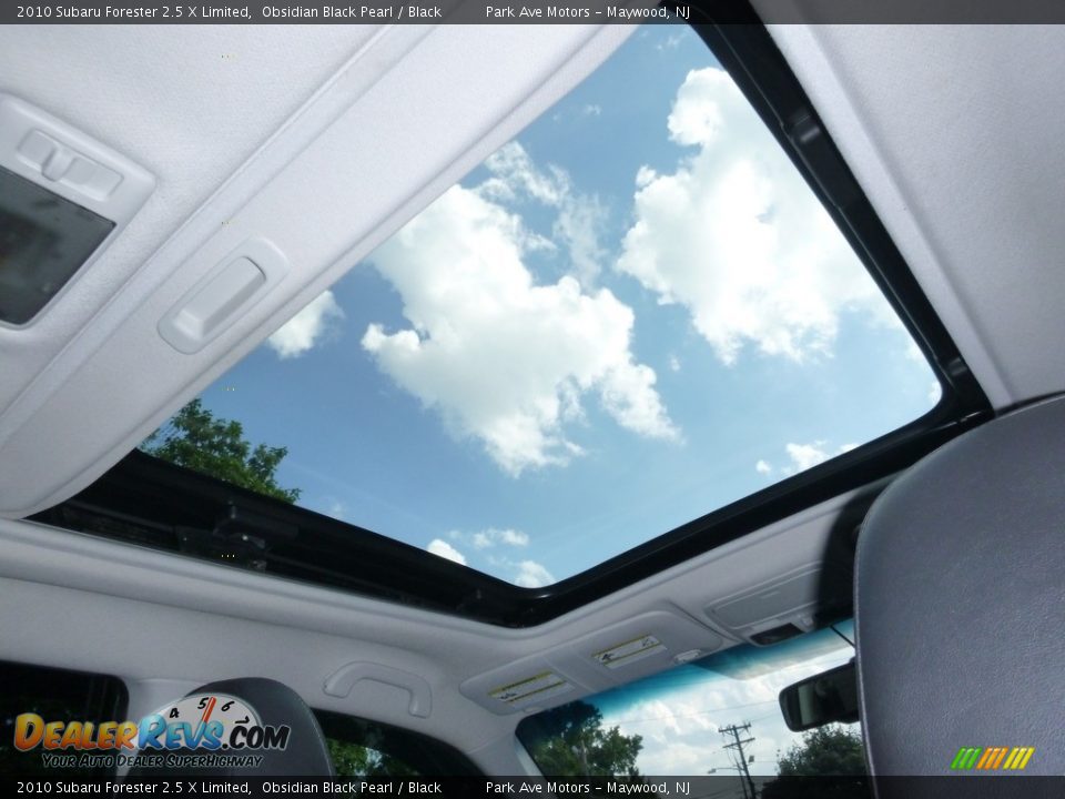 2010 Subaru Forester 2.5 X Limited Obsidian Black Pearl / Black Photo #22