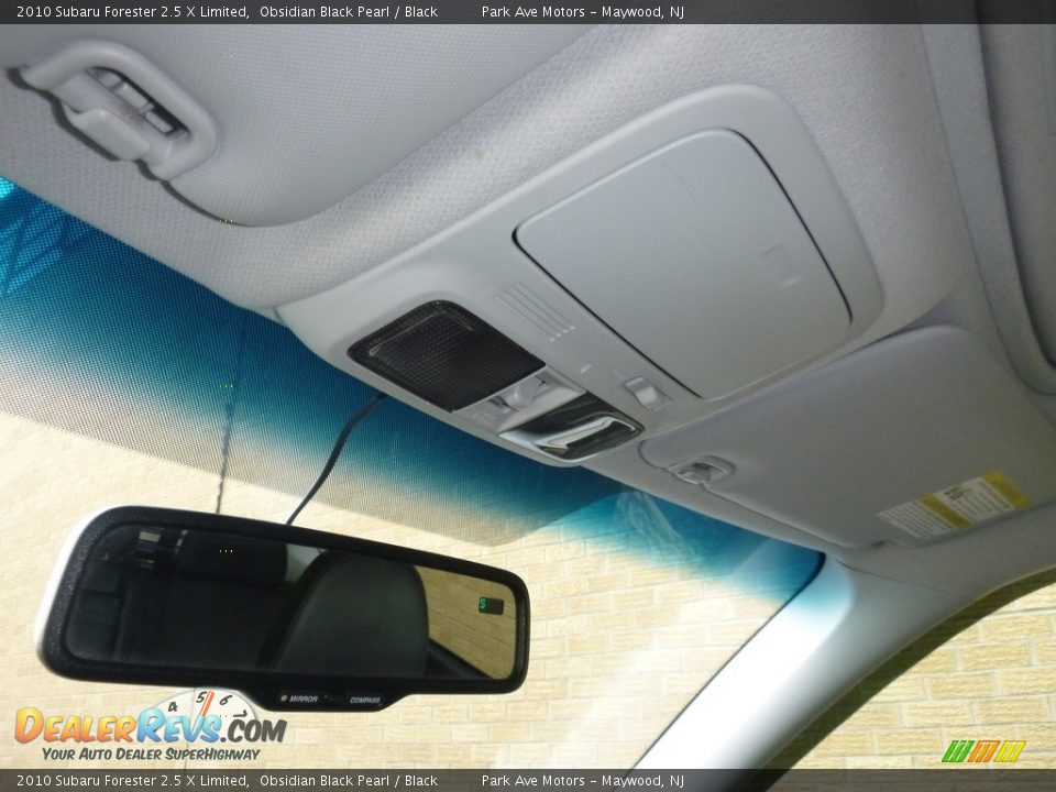 2010 Subaru Forester 2.5 X Limited Obsidian Black Pearl / Black Photo #29
