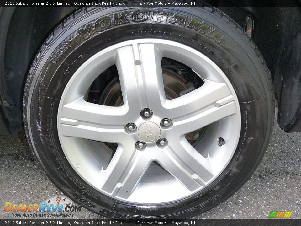 2010 Subaru Forester 2.5 X Limited Obsidian Black Pearl / Black Photo #30