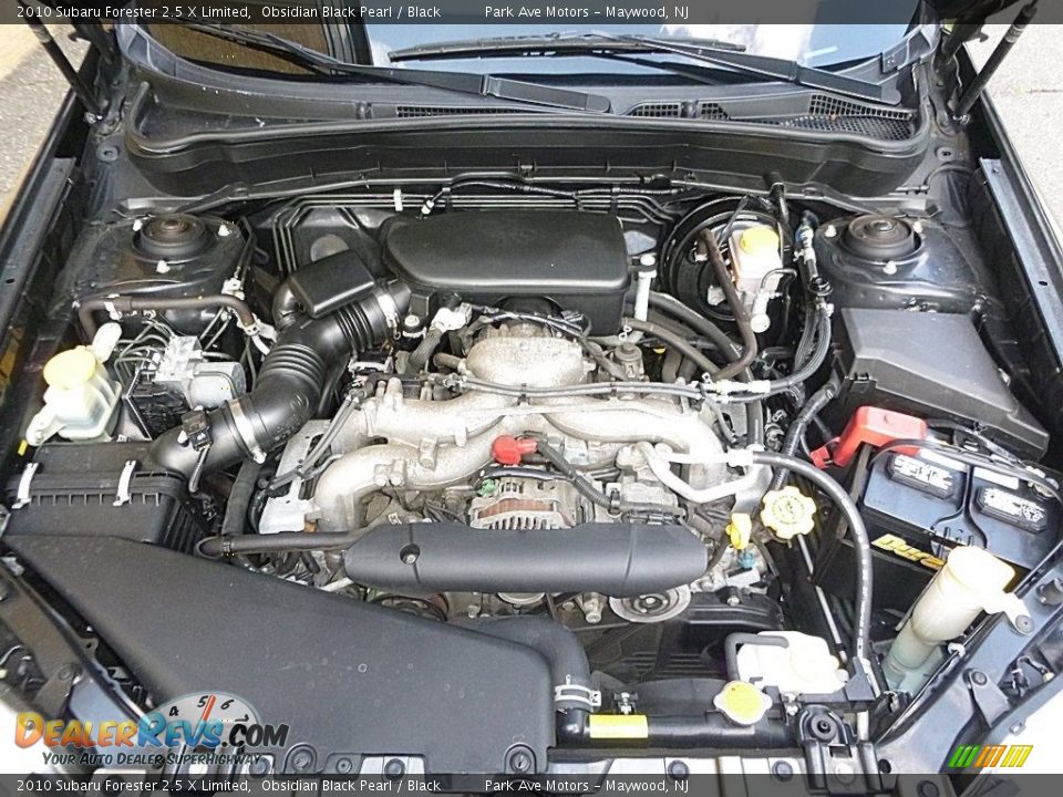 2010 Subaru Forester 2.5 X Limited Obsidian Black Pearl / Black Photo #31