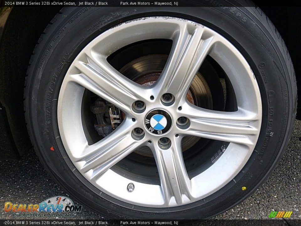 2014 BMW 3 Series 328i xDrive Sedan Jet Black / Black Photo #30