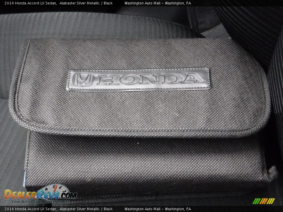 2014 Honda Accord LX Sedan Alabaster Silver Metallic / Black Photo #17
