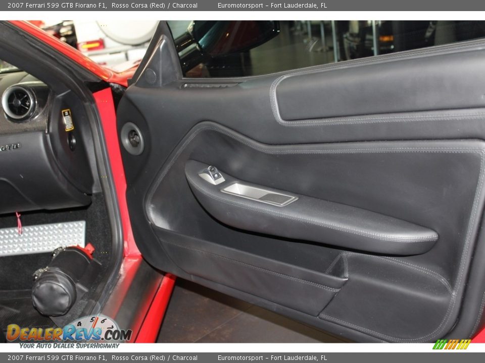 2007 Ferrari 599 GTB Fiorano F1 Rosso Corsa (Red) / Charcoal Photo #27