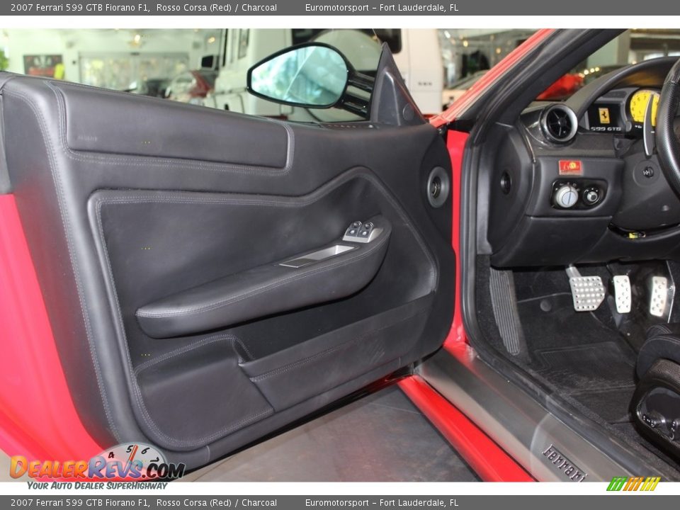 2007 Ferrari 599 GTB Fiorano F1 Rosso Corsa (Red) / Charcoal Photo #31