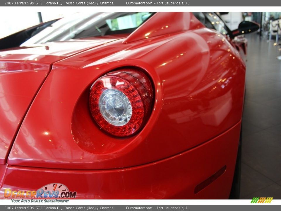 2007 Ferrari 599 GTB Fiorano F1 Rosso Corsa (Red) / Charcoal Photo #44