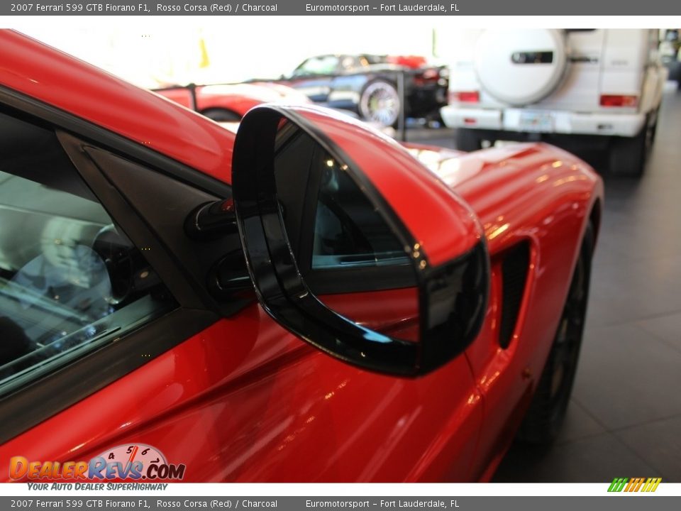 2007 Ferrari 599 GTB Fiorano F1 Rosso Corsa (Red) / Charcoal Photo #45