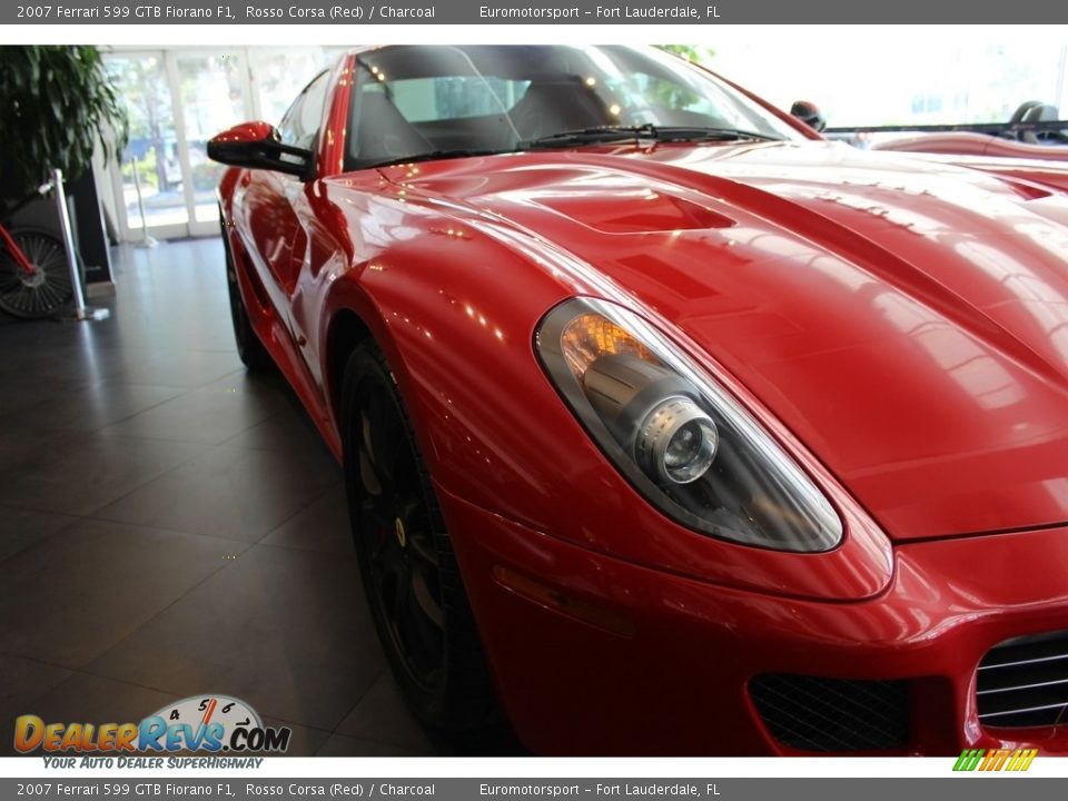2007 Ferrari 599 GTB Fiorano F1 Rosso Corsa (Red) / Charcoal Photo #47
