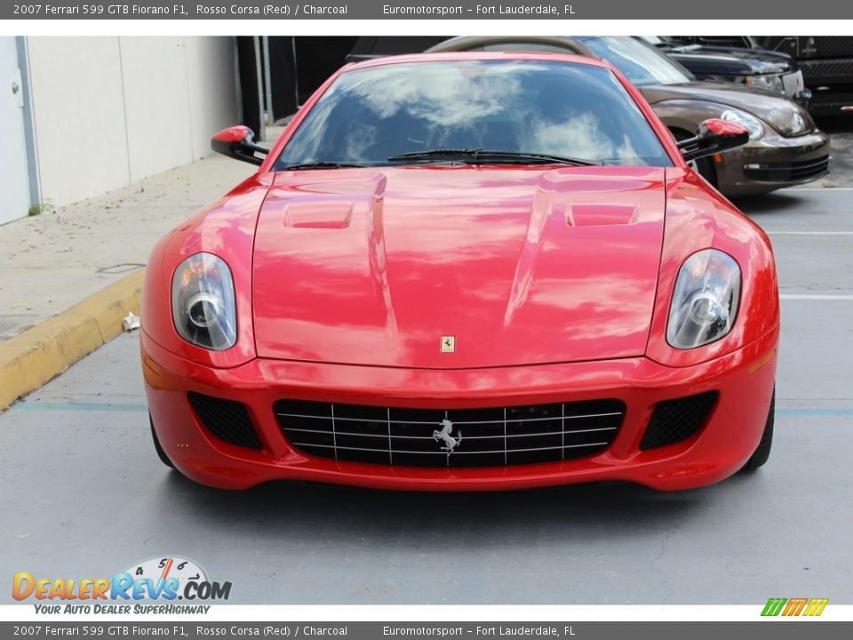 2007 Ferrari 599 GTB Fiorano F1 Rosso Corsa (Red) / Charcoal Photo #55