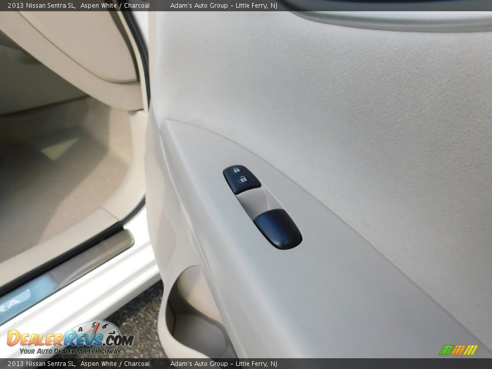 2013 Nissan Sentra SL Aspen White / Charcoal Photo #24