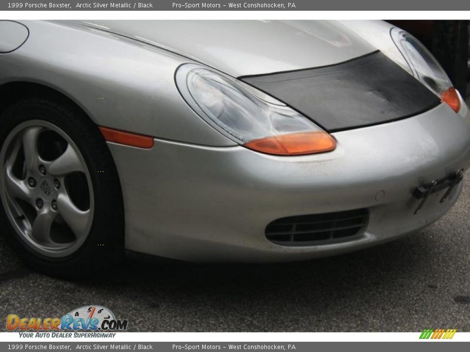 1999 Porsche Boxster Arctic Silver Metallic / Black Photo #4