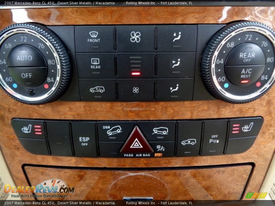 2007 Mercedes-Benz GL 450 Desert Silver Metallic / Macadamia Photo #9