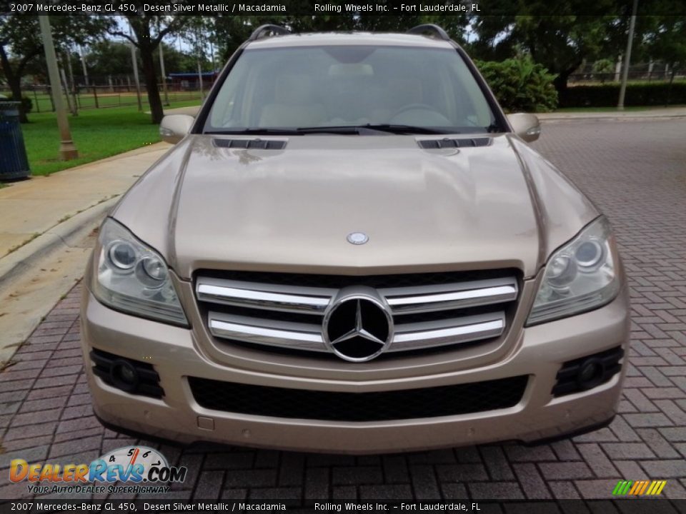 2007 Mercedes-Benz GL 450 Desert Silver Metallic / Macadamia Photo #14