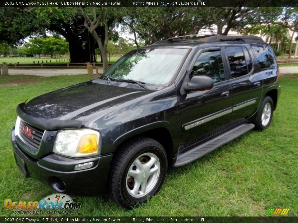 Front 3/4 View of 2003 GMC Envoy XL SLT 4x4 Photo #1