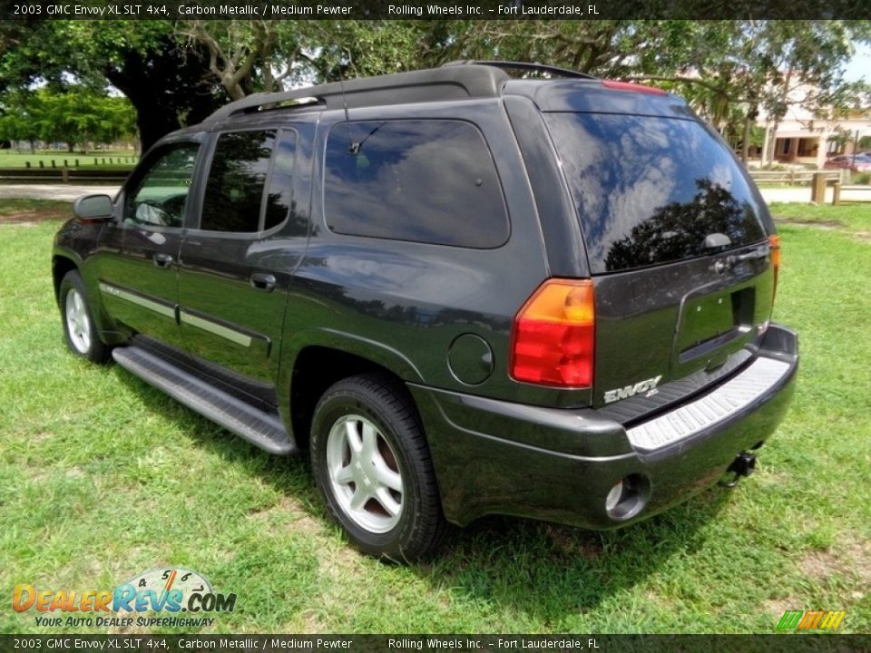 2003 GMC Envoy XL SLT 4x4 Carbon Metallic / Medium Pewter Photo #5